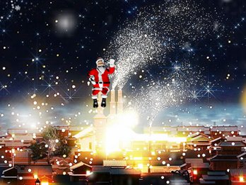 アート県庁プロジェクト「星空のすいぞくかん」がクリスマスバージョンに変わります