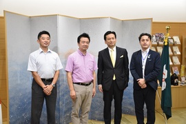 一般社団法人日本カーシェアリング協会代表理事の知事訪問④